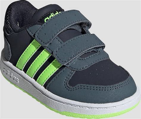 adidas hoops 2.0 cmf sneakers blauw/groen kinderen|Adidas Hoops 2.0 Cmf Sneakers Blauw/Groen Kinderen.